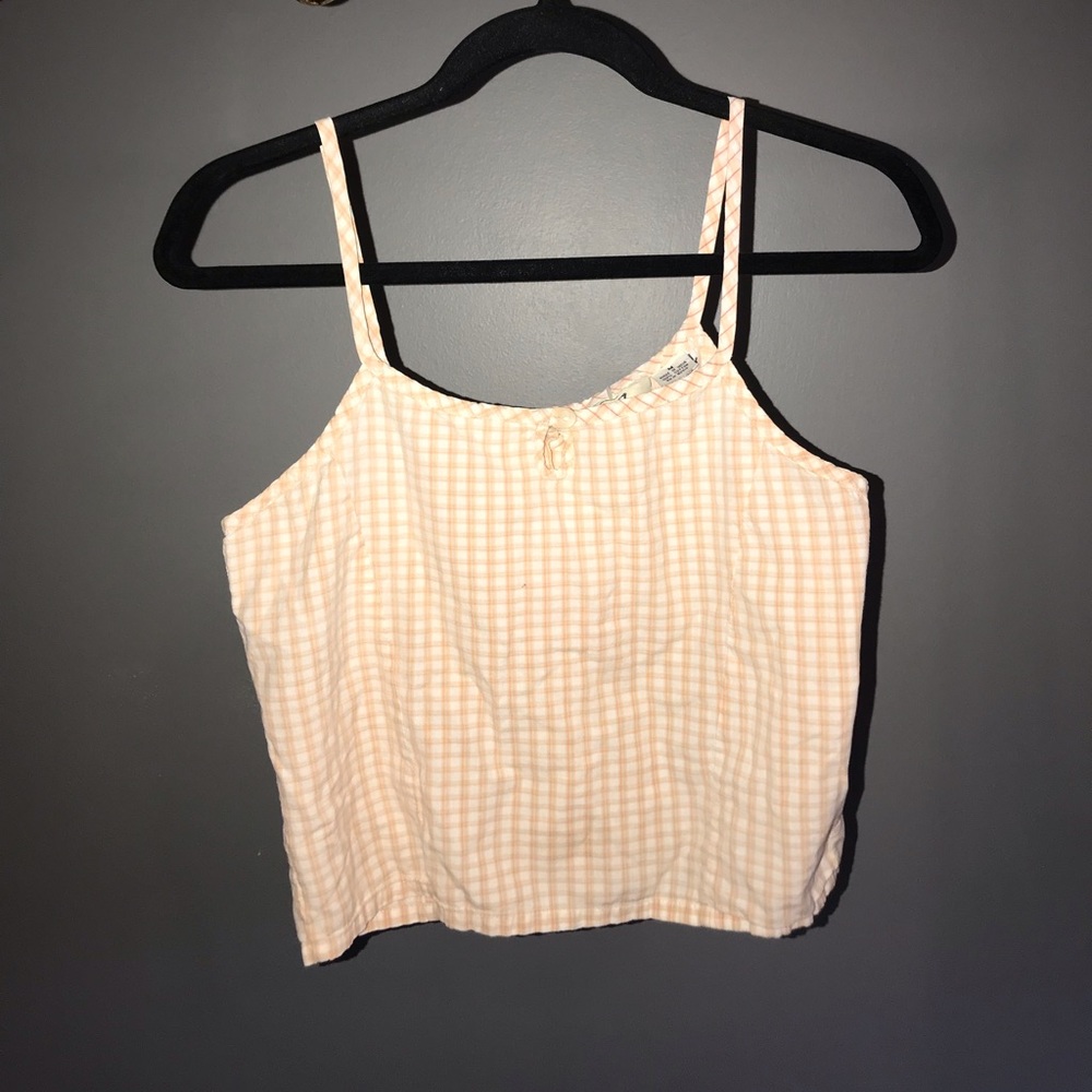 Gingham tank